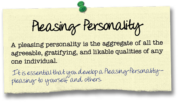 Success Principle 5 Pleasing Personality