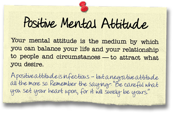 positive mental attitude quotes